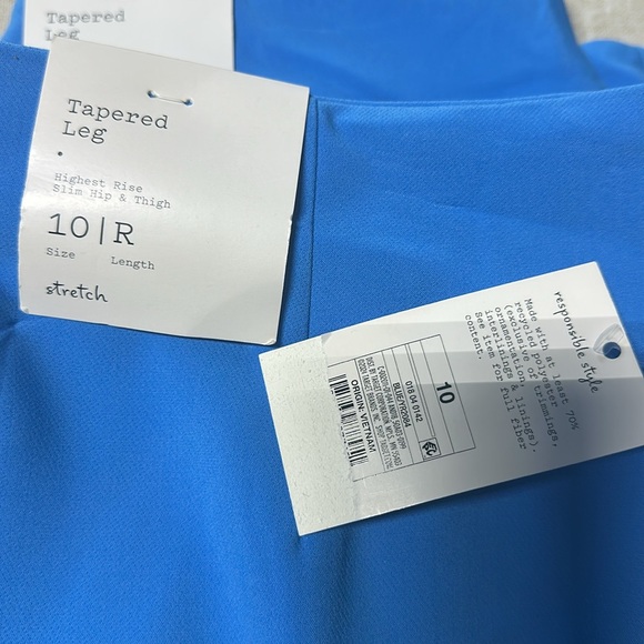 A New Day Women's Tapered High Rise Ankle Length Tailored Trousers - Picture 8 of 12